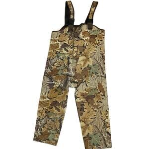 Vintage Red Ball Neoprene Camo Hip Waders Pants Size 11 Advantage Camo hunting